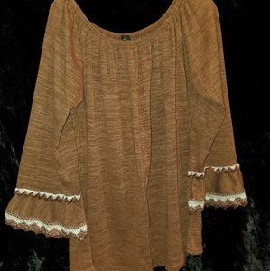 Off shoulder sweater